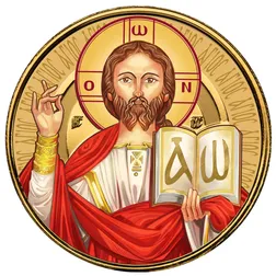 2023 Scottsdale Mint Samoa Jesus Collection The Teacher 1 Troy Ounce 9999 Fine Gold With Color Coin 04