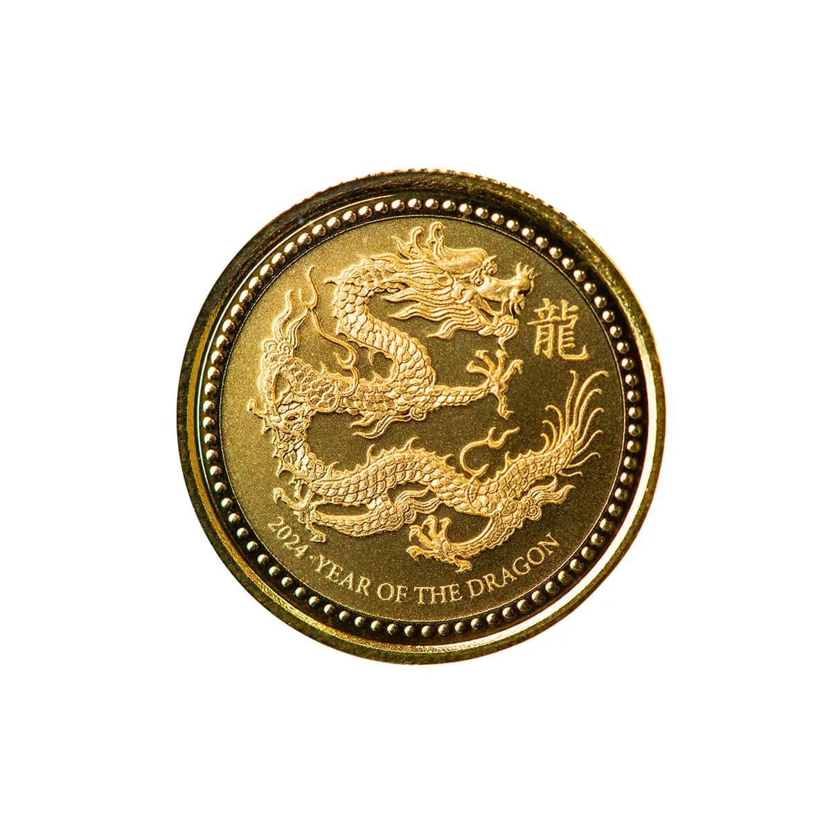 2024 Samoa Lunar Year of the Dragon One Tenth oz Gold Coin