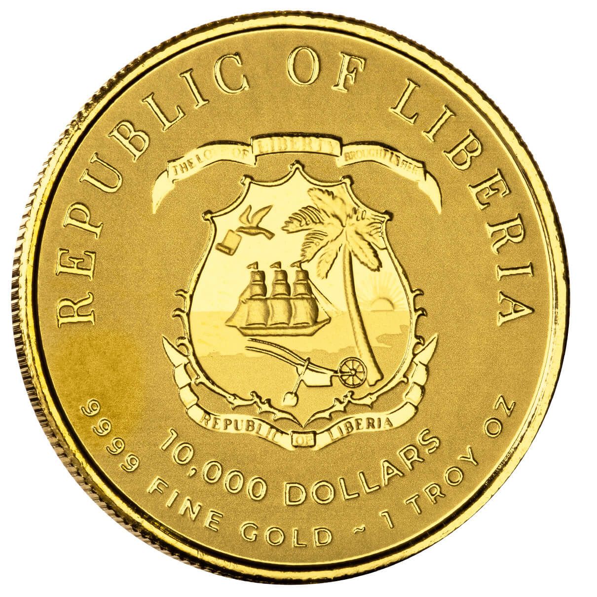 2024 Liberia Commander Series Napoleon Bonaparte Bust 1 Troy oz