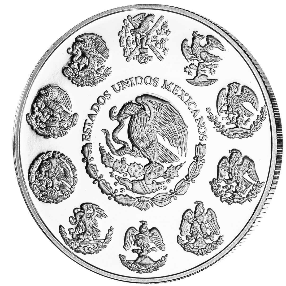 2023 Bank of Mexico Libertad 1 Troy Ounce 999 Fine Silver Proof Coin