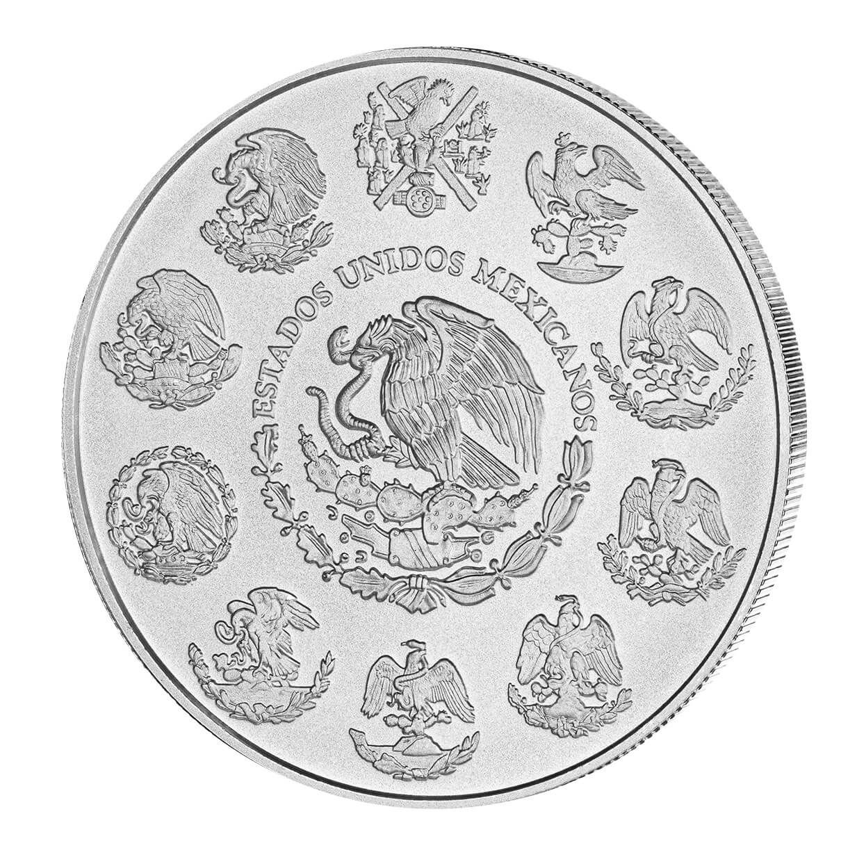 2023 Bank of Mexico Libertad 2 oz Silver BU Coin | Scottsdale Mint