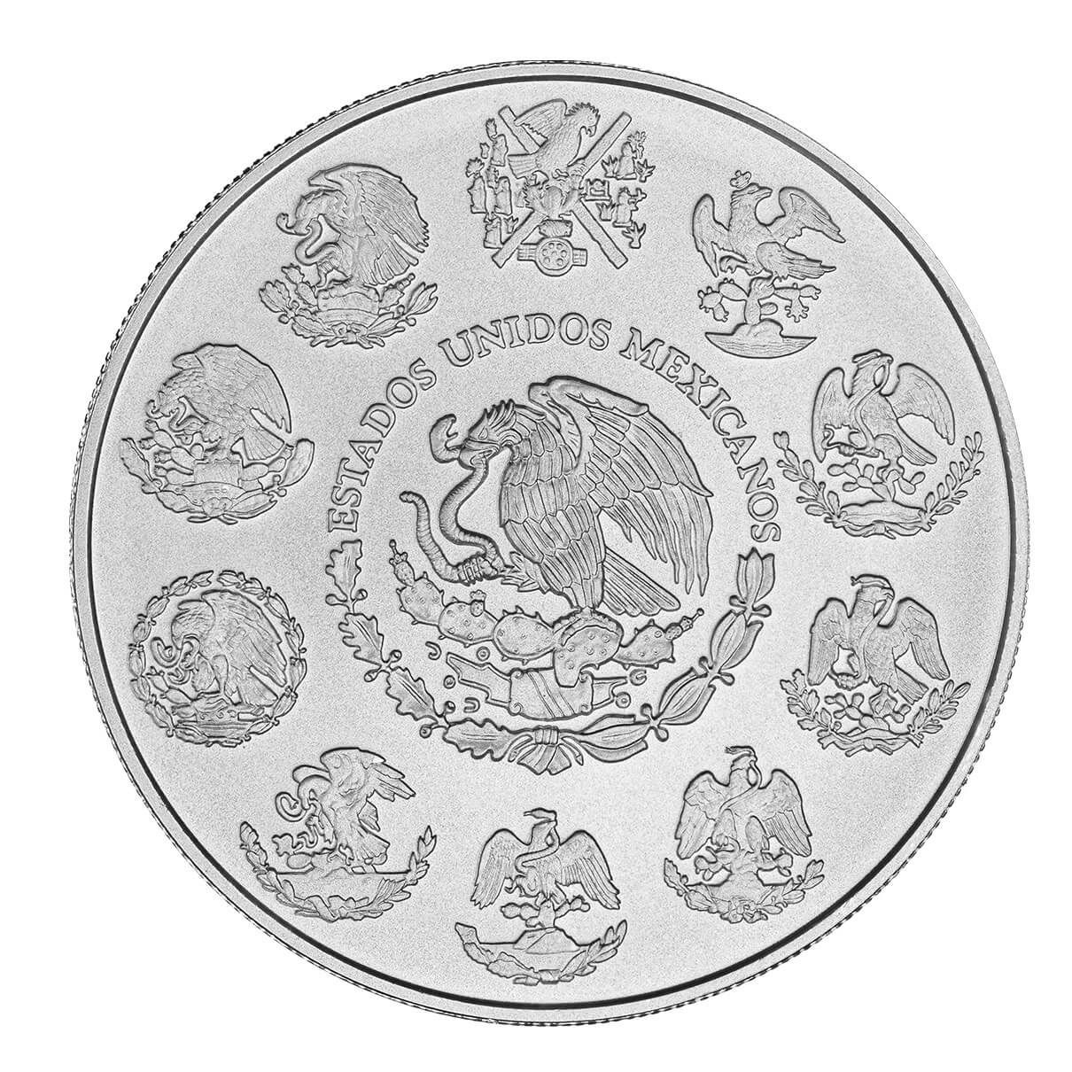 2023 Bank of Mexico Libertad 2 oz Silver BU Coin | Scottsdale Mint