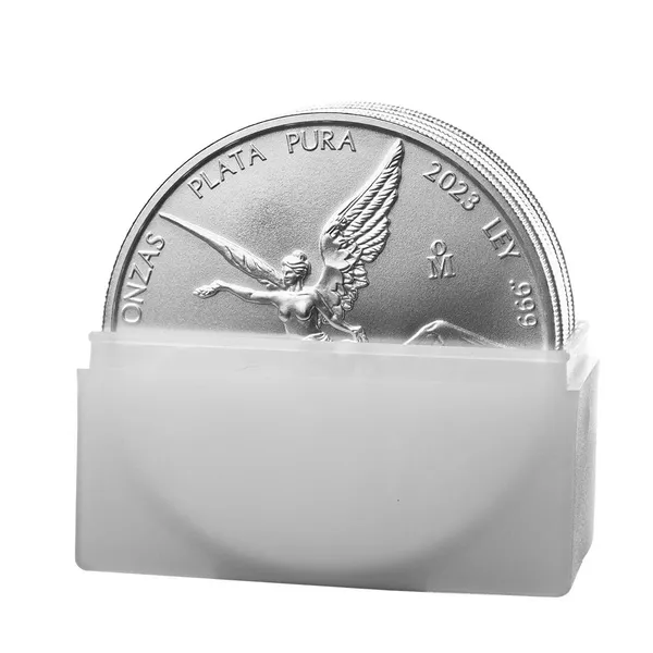 2023 Banco De Mexico Libertad 5 Troy Ounce 999 Fine Silver Bu 01