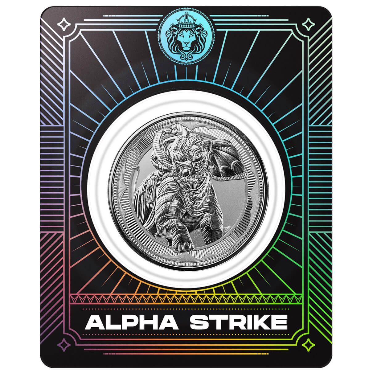 2023 Gibraltar War Elephant 1 oz Silver Proof-like Coin 2023 Gibraltar War Elephant 1 oz Silver Proof-like Coin