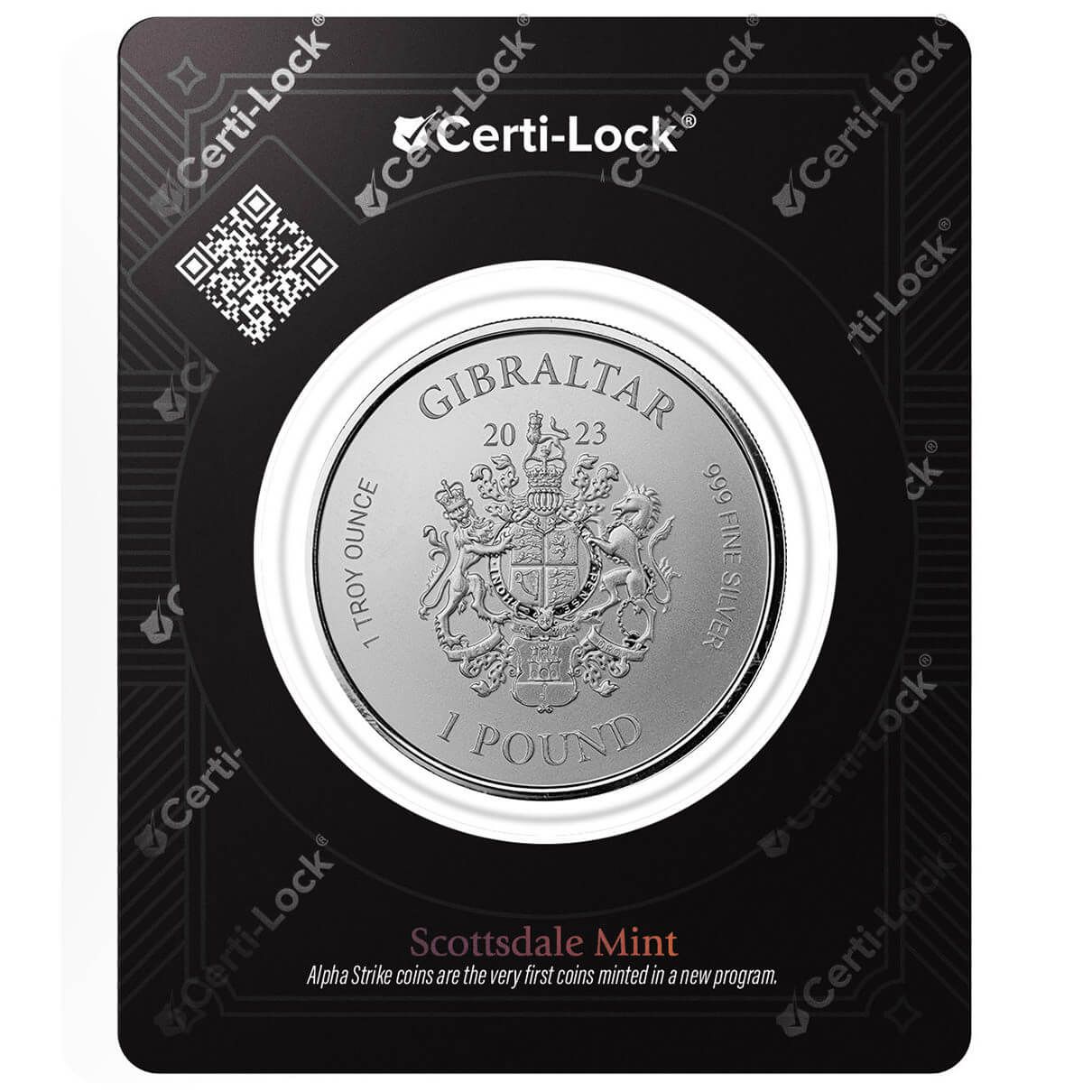 2023 Gibraltar War Elephant 1 oz Silver Proof-like Coin 2023 Gibraltar War Elephant 1 oz Silver Proof-like Coin
