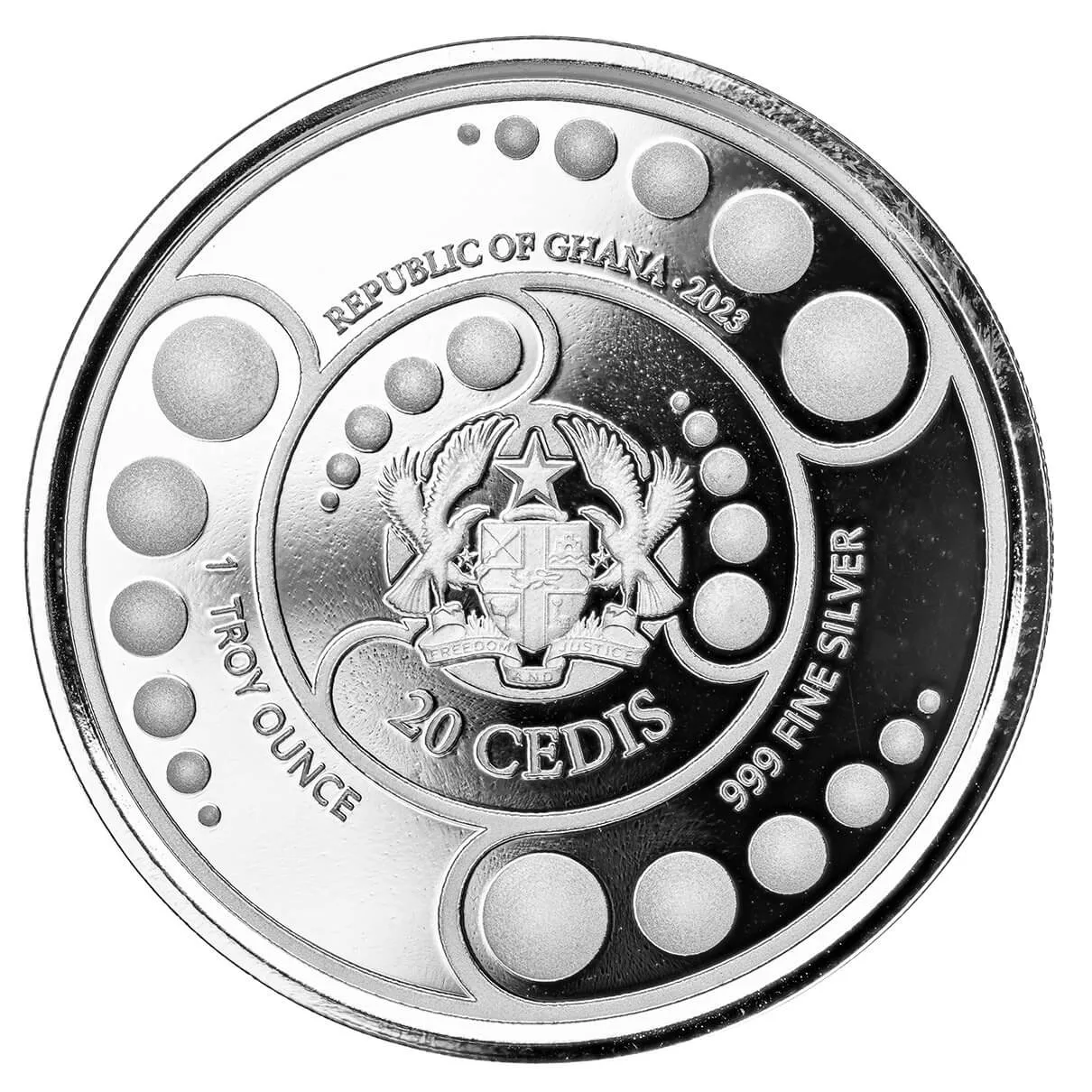2023 Ghana Alien Invasion 1 oz Silver Coin Color Proof Alpha Strike™