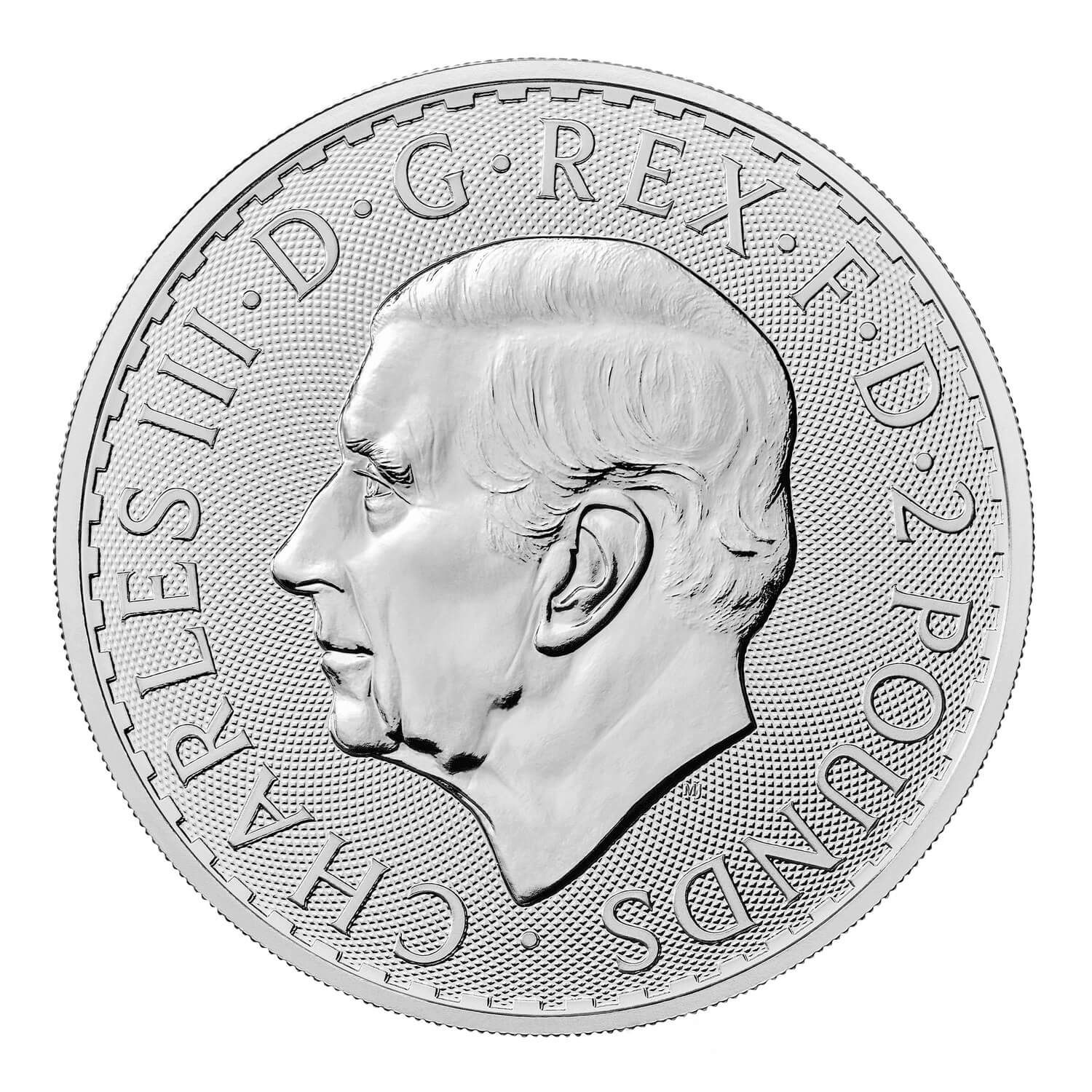 2024 Royal Mint Britannia 1 oz Silver Coin BU