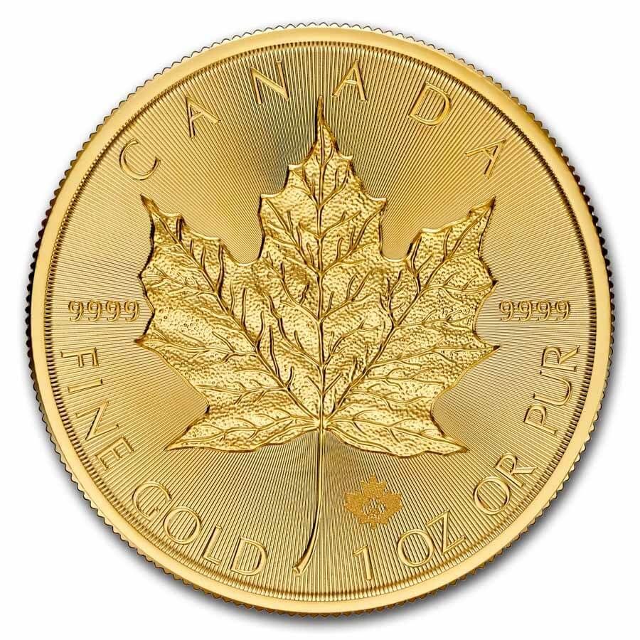 2025 Canada Gold Maple Leaf 1 oz Gold Coin