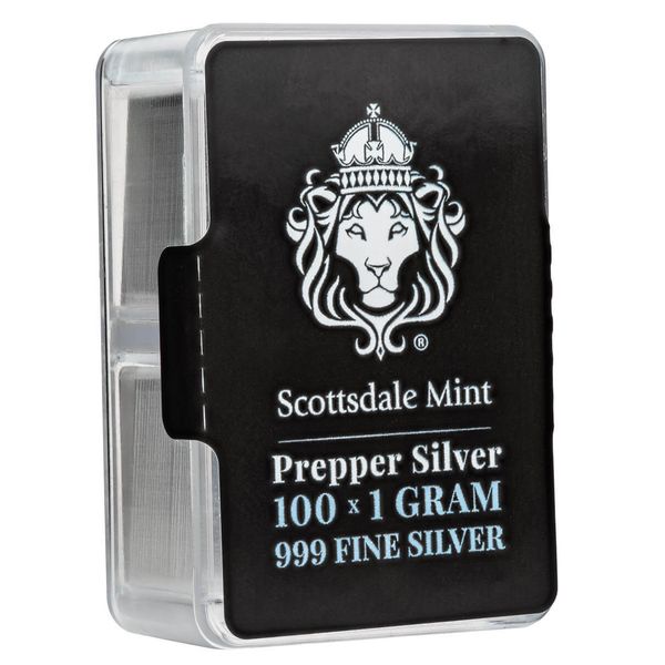 2024 Scottsdale Mint 1 Gram 999 Fine Silver Prepper Bars 08