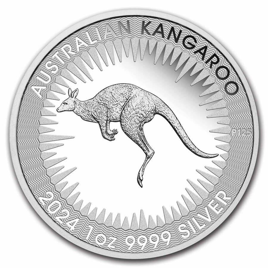 2024 Australia Silver Kangaroo 1 oz Silver Coin