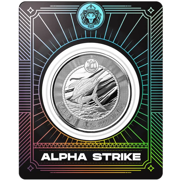 Shop the 2023 Cayman Islands Marlin 1 oz Silver Proof Like Coin Alpha ...