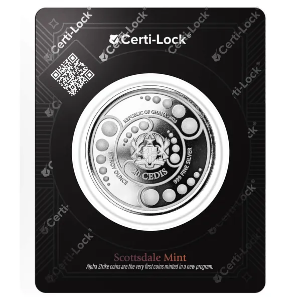 2023 Ghana Alien Invasion 1 Oz Silver Coin Proof Like Alpha Strike (copy)