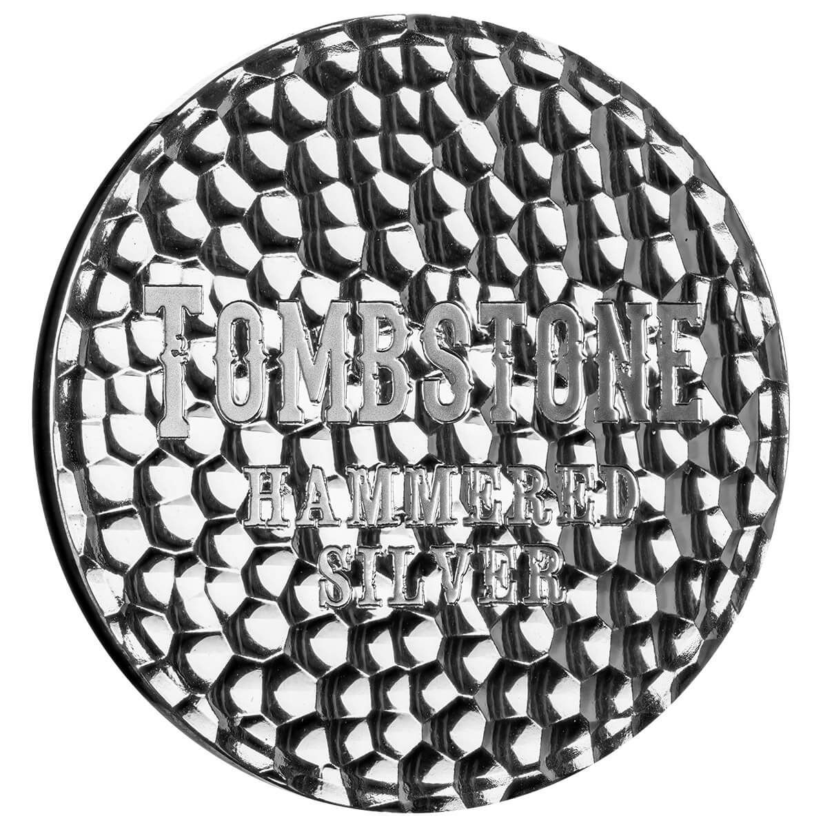 Tombstone Hammered 1 oz Silver Round - Alpha Strike