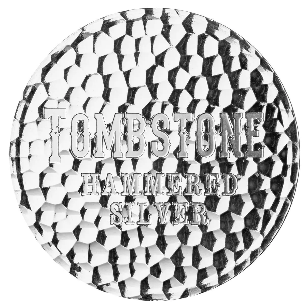 Tombstone Rounding Hs Code Tombstone Hammered 1 oz Silver Round