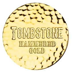 2024 Scottsdale Mint Tombstone Hammered 1 Troy Ounce 9999 Gold Round 04