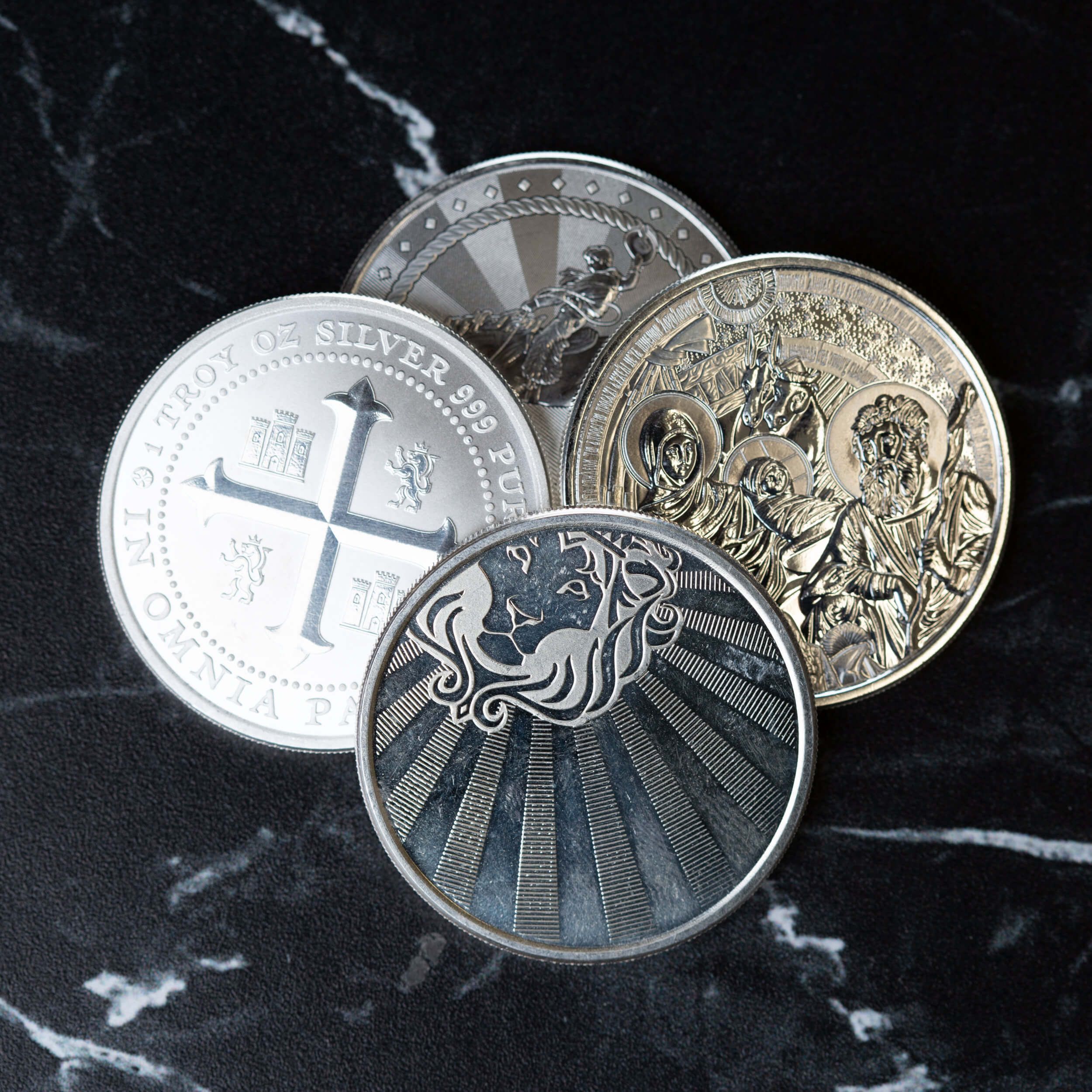 Random Secondary Scottsdale Mint 1 oz Silver Round