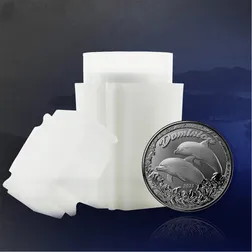 2023 Ec8 Scottsdale Mint Dominica Dolphins 1 Troy Ounce 999 Fine Silver Proof Like Coin 04