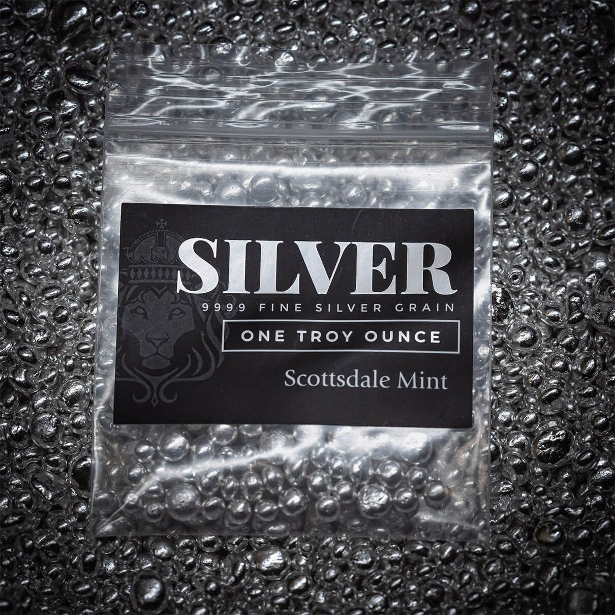 Silver Shot 1 Troy oz .9999 Fine Silver Casting Grain Bag