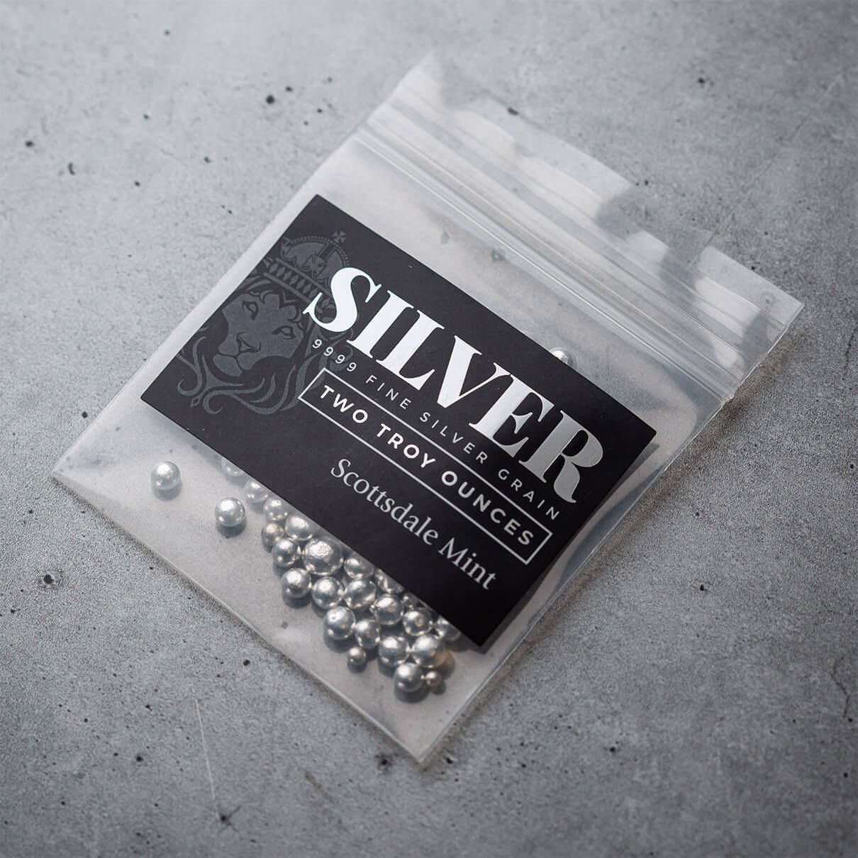 Silver Shot 2 Troy oz .9999 Fine Silver Casting Grain Bag