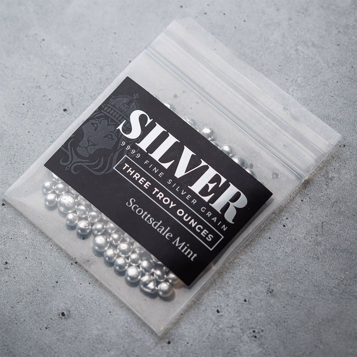 Silver Shot 3 Troy oz .9999 Fine Silver Casting Grain Bag