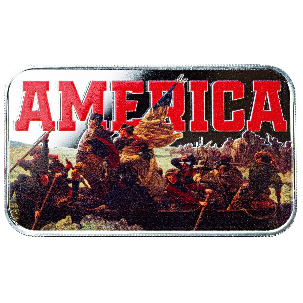 Scottsdale America Crossing the Delaware 1 Troy oz .999 Silver