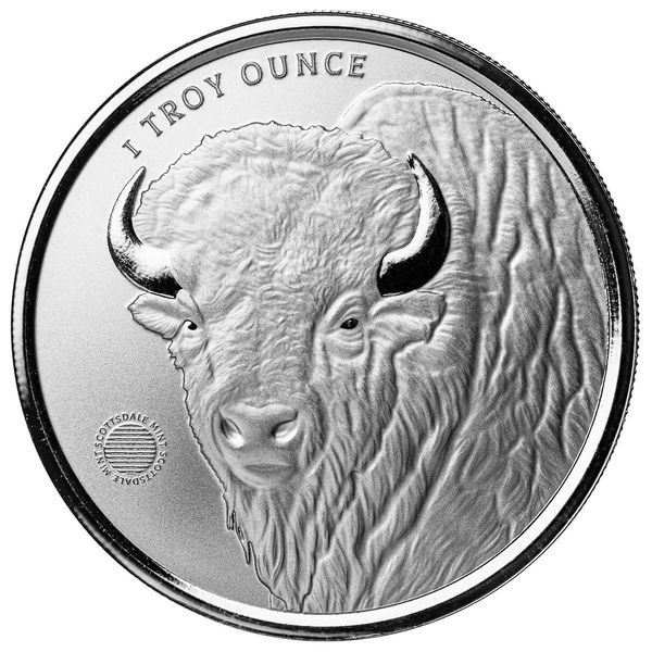 Scottsdale Buffalo Girl 1 Oz Silver Round