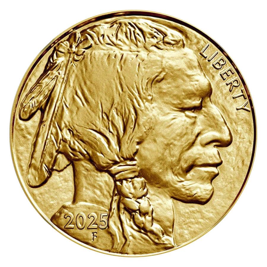 2025 American Gold Buffalo 1 oz Gold 50 Dollar Coin AGB