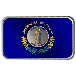 2024 Scottsdale Mint United States Flag Series 1 Troy Ounce 999 Fine Silver Kentucky