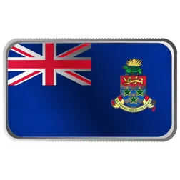 2024 Scottsdale Mint World Flag Series 1 Troy Ounce 999 Fine Silver Cayman Islands