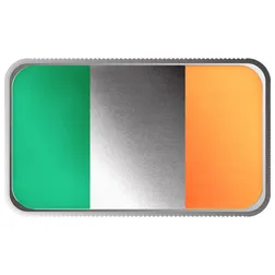2024 Scottsdale Mint World Flag Series 1 Troy Ounce 999 Fine Silver Ireland