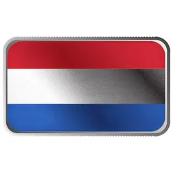 2024 Scottsdale Mint World Flag Series 1 Troy Ounce 999 Fine Silver Netherlands