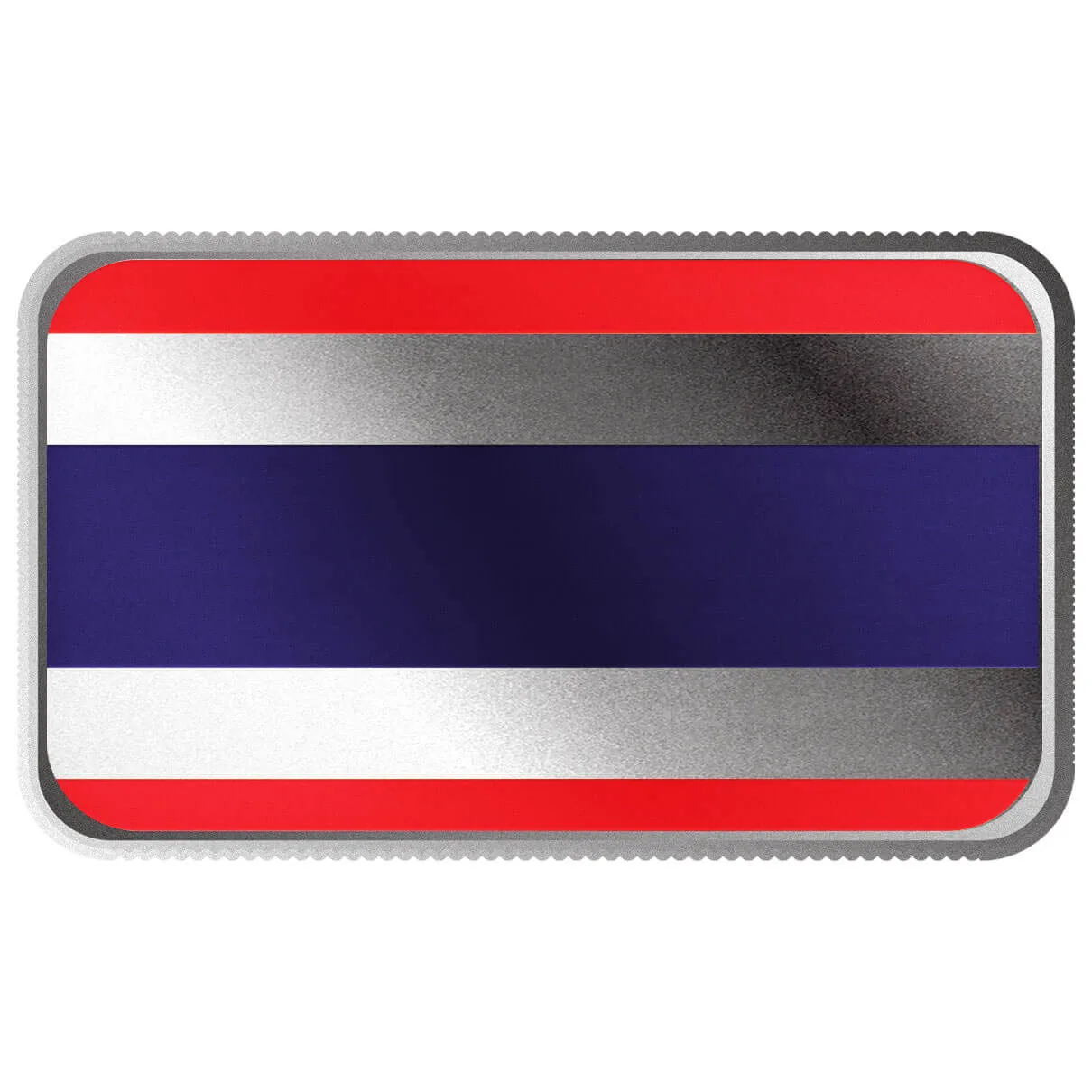 Shop Thailand Country Flag 1 Troy Ounce 999 Fine Silver Color Bar