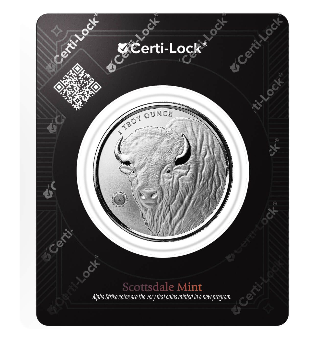 Scottsdale Buffalo Girl 1 oz Silver Round