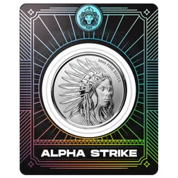 Scottsdale Buffalo Girl 1 Oz Silver Round Alpha Strike