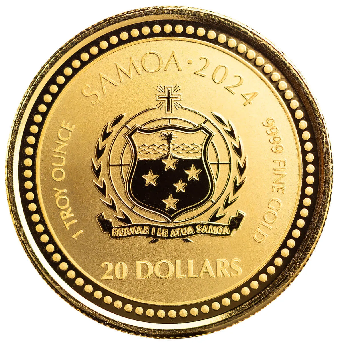 2024 Samoa Jesus Collection: The Creator 1 oz Gold Coin