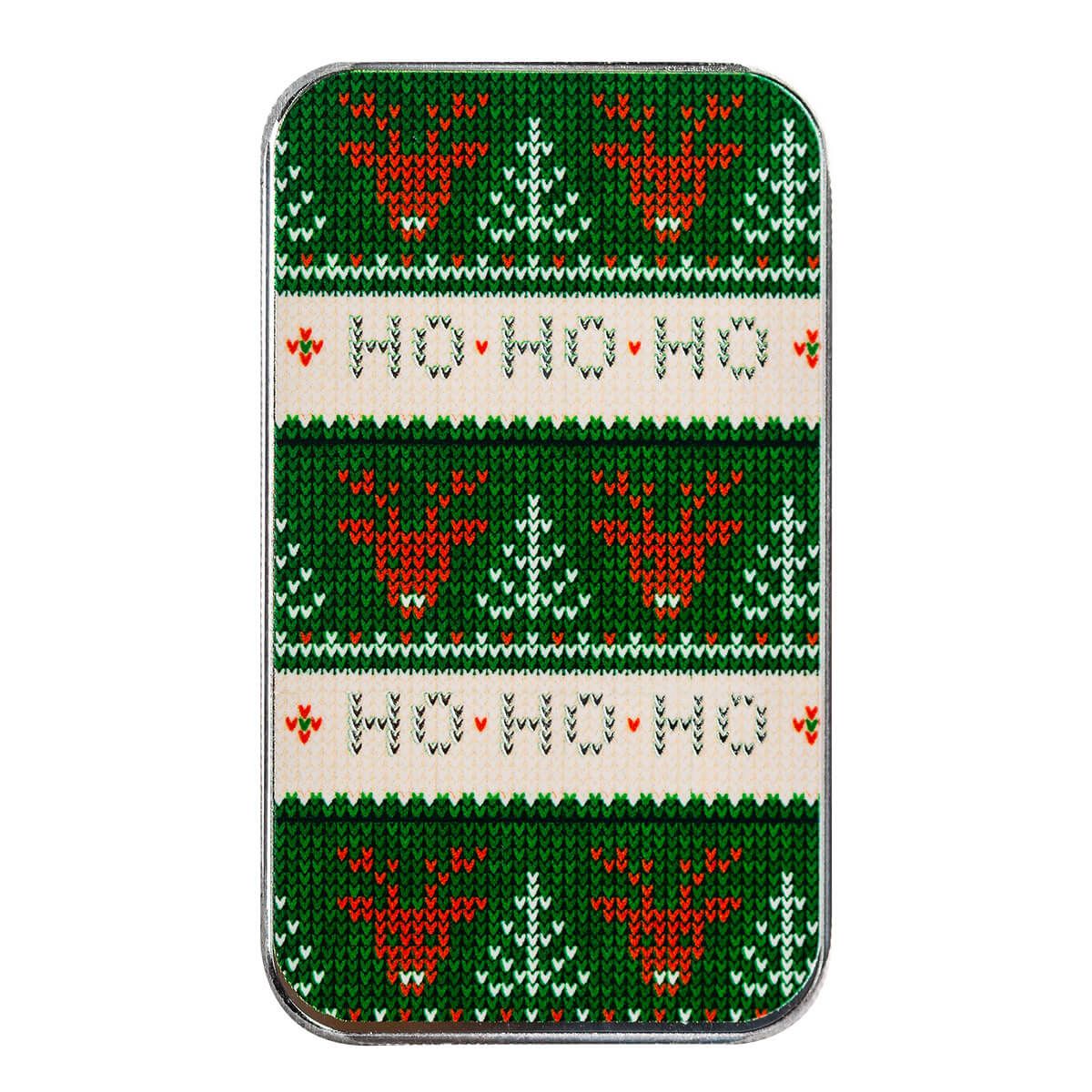 Christmas Sweater 1 oz Silver Color Bar