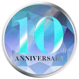 2024 Scottsdale Mint Christmas Color Rounds 10th Anniversary