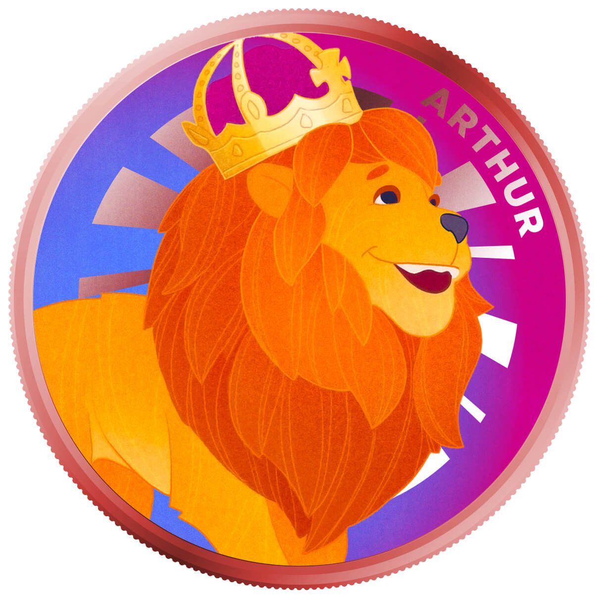 2024 Scottsdale Crew ABC Childrens Book Arthur the Lion 1