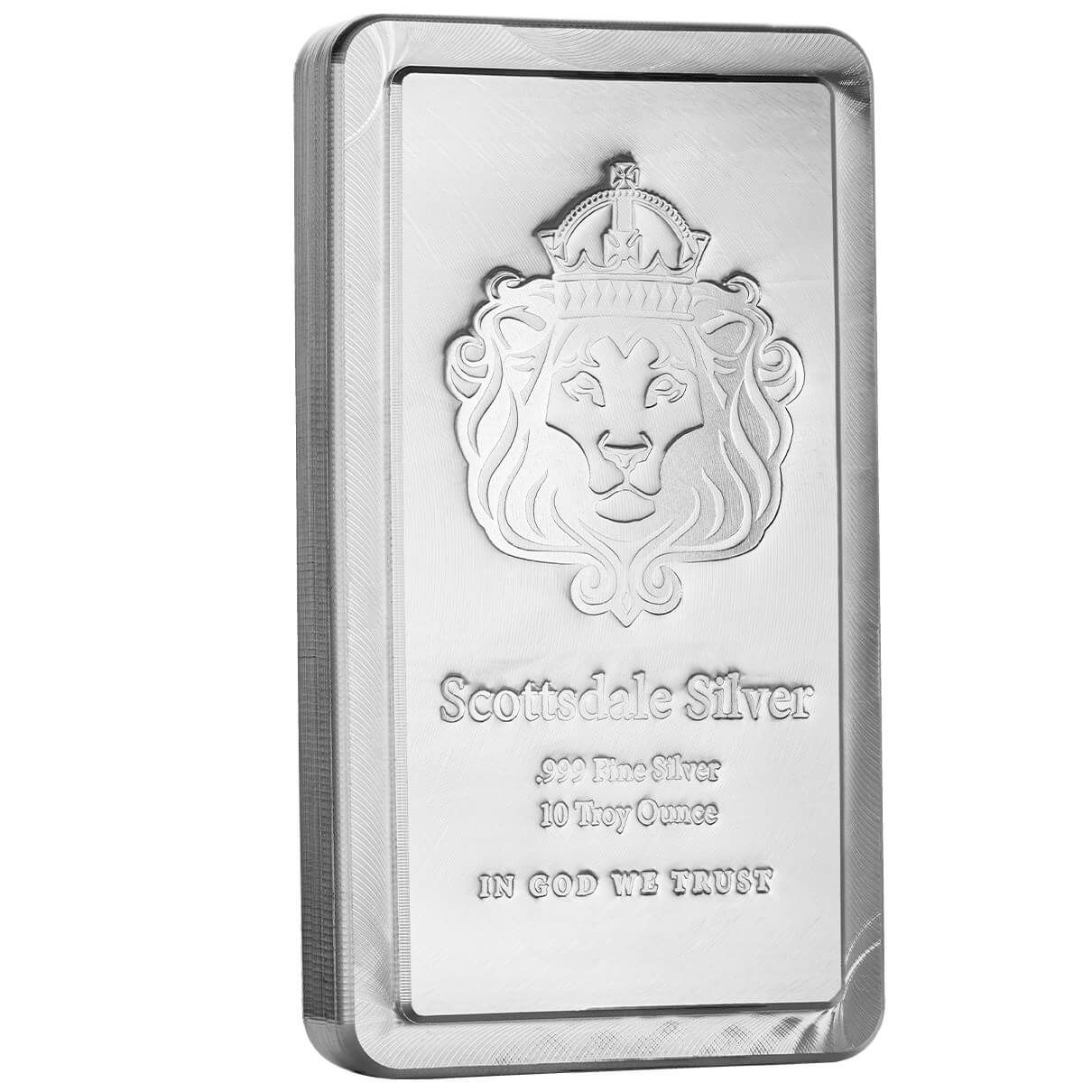 純銀　スコッツデール ライオン　スタッカー Buy 2 oz Scottsdale Mint Silver Lion Stacker Round | SD Bullion