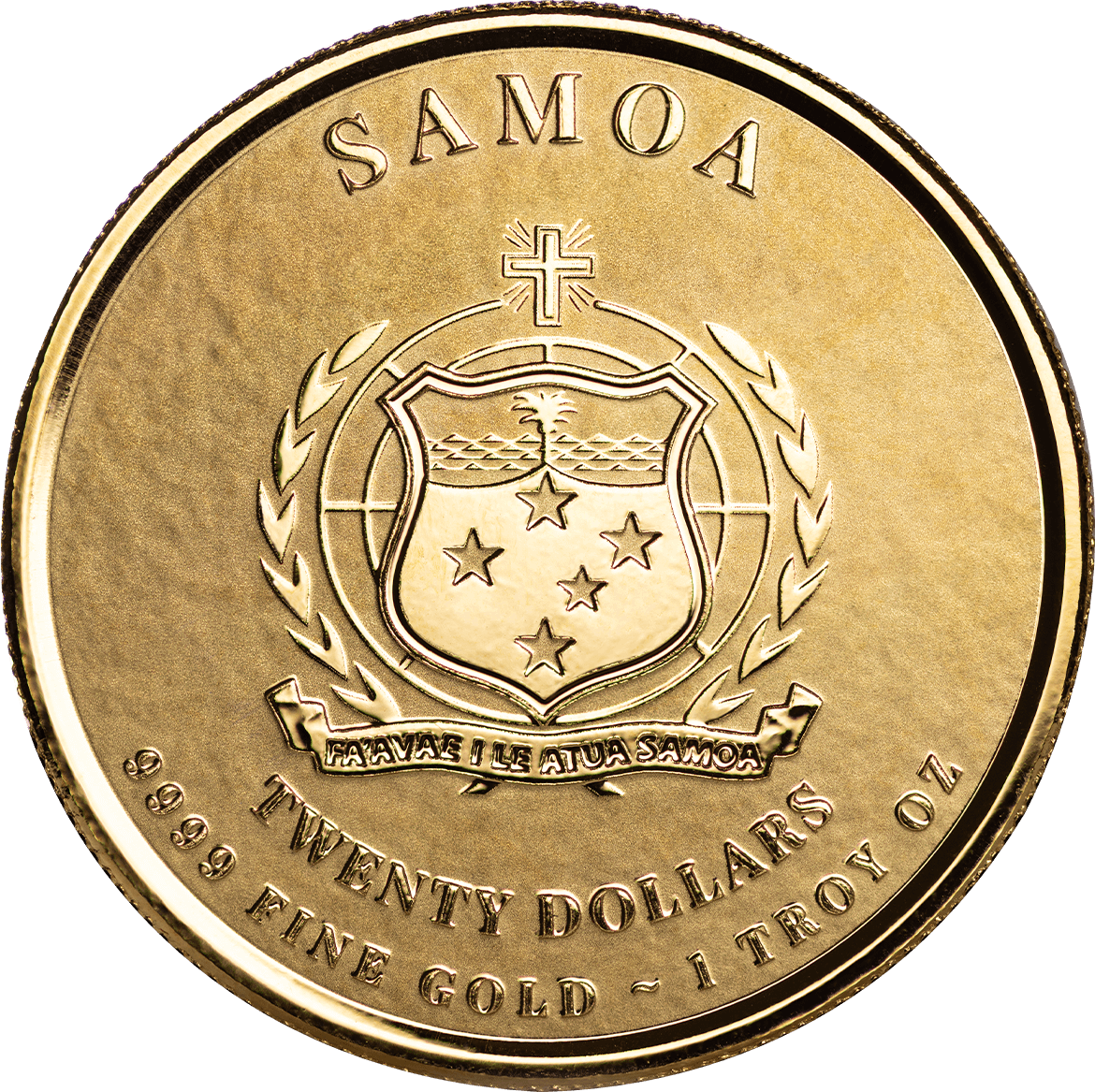 2025 Samoa Commander Series Julius Caesar 1 Troy oz 9999 Gold