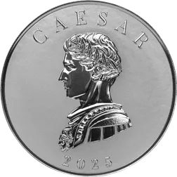 2025 Samoa Commander Series Caesar 5 Troy Oz 9999 Silver Legal Tender Coin