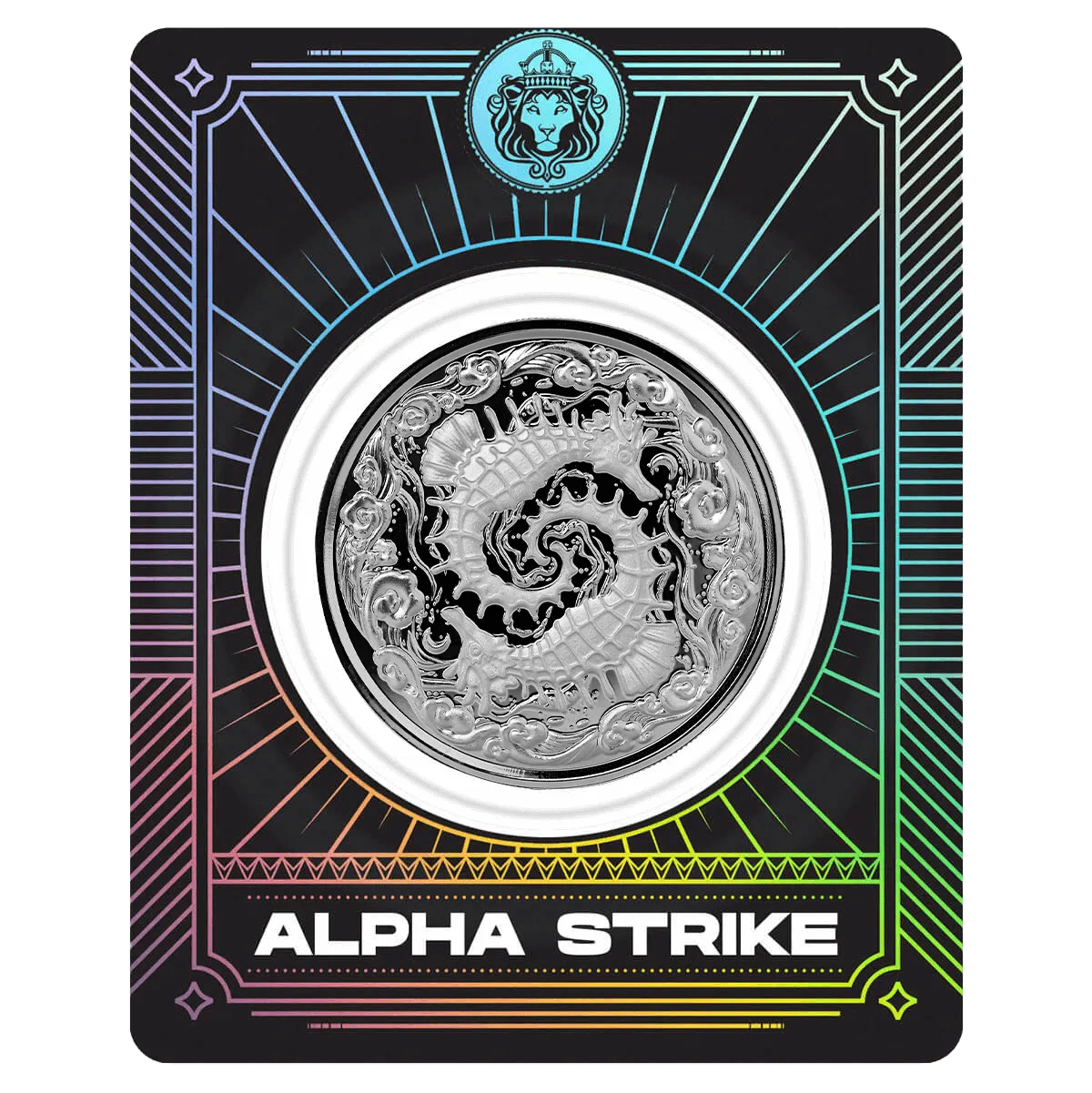 2024 Samoa Seahorse 1 oz Silver Proof Like Coin Alpha Strike™