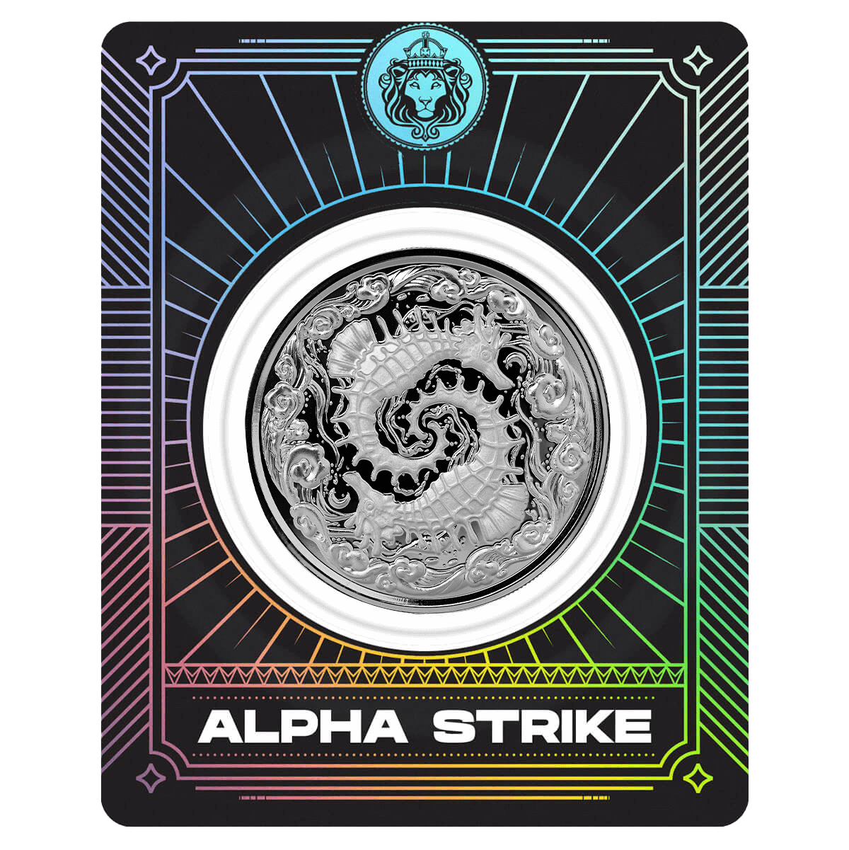 2024 Samoa Seahorse 1 oz Silver Proof Like Coin Alpha Strike