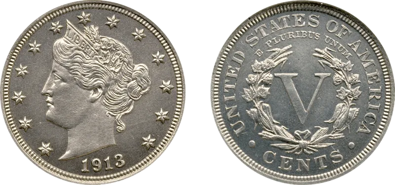 1913 Eliasberg Liberty Head Nickel