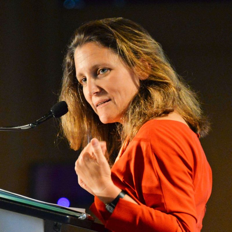 Chrystia Freeland 2016