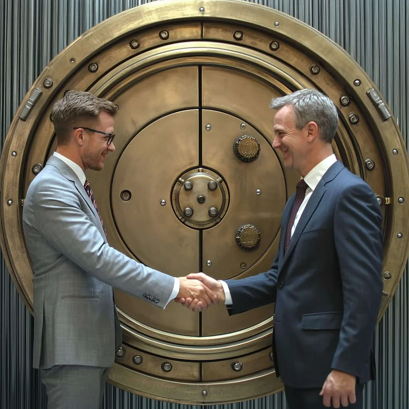 Transaction In A Vault Storing Golf Cost Of Storing Gold In A Vault