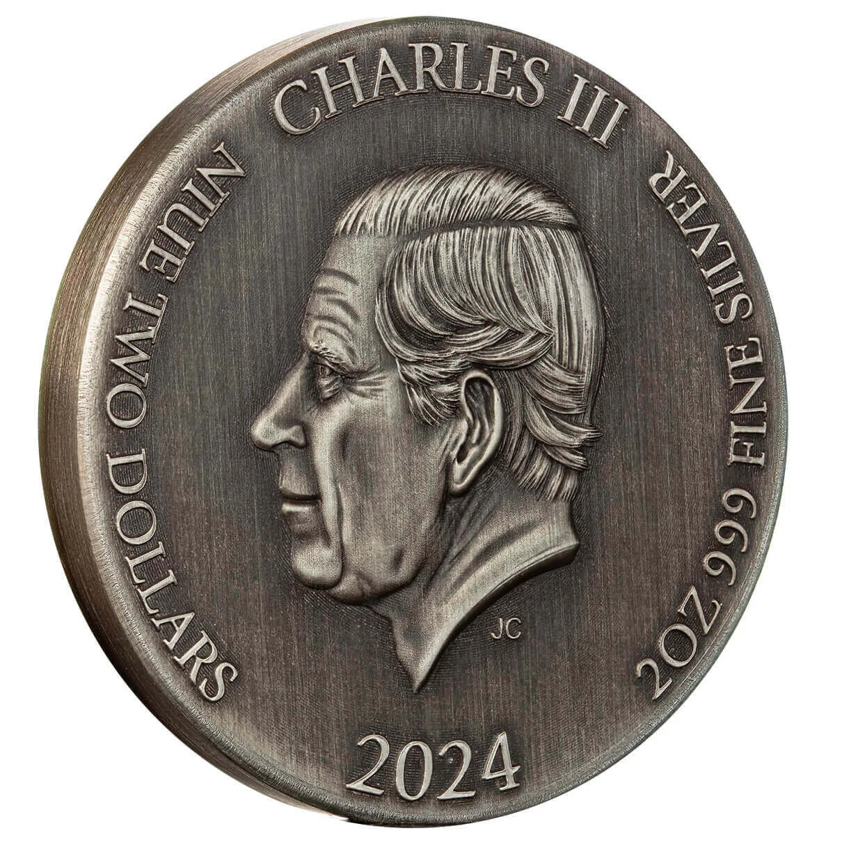 2024 Biblical Series | Philistines Return the Ark 2 oz Silver Antique Coin