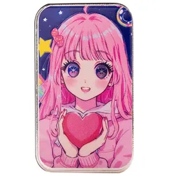 2025 Anime Lover Scottsdale Mint 1 Troy Ounce 999 Fine Silver Color Bar 20