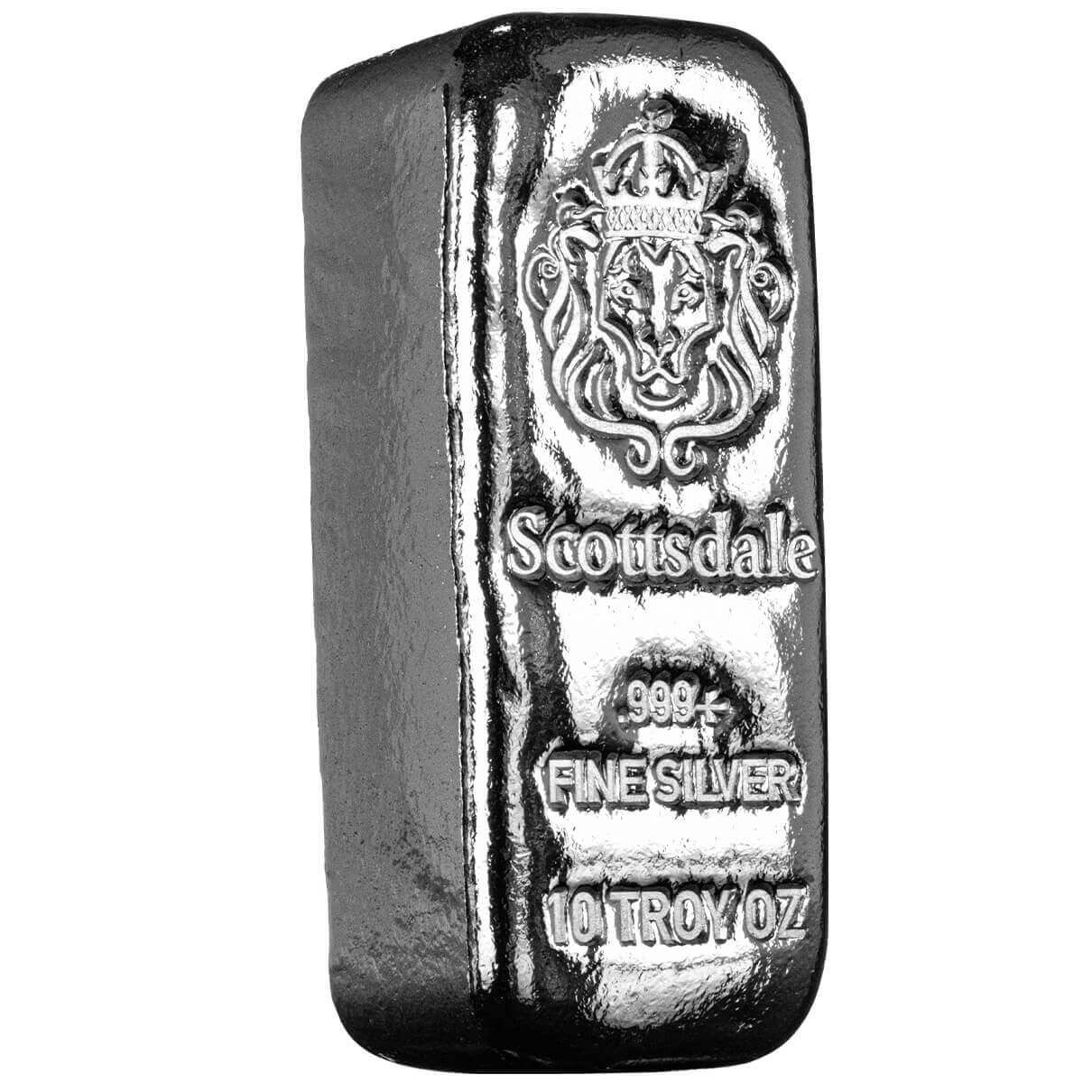 Buy 10 oz Silver Bars Online | .999 Pure Silver
