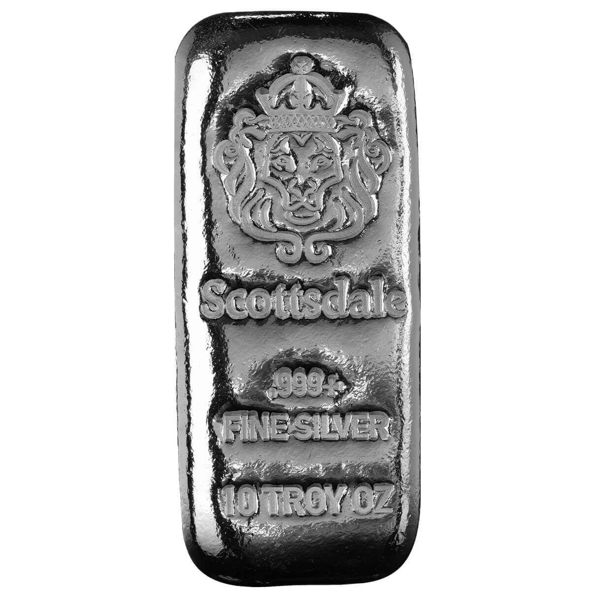 Buy 10 oz Silver Bars Online | .999 Pure Silver